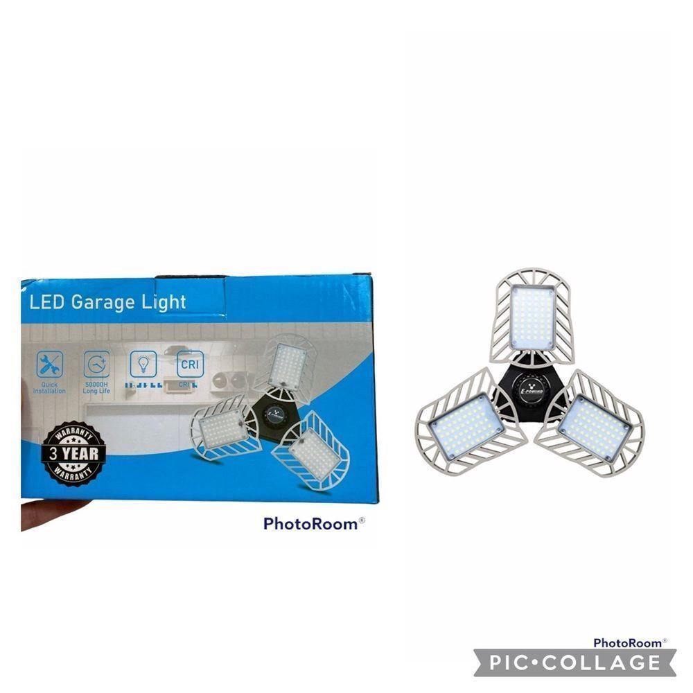 Brand New E-Powind LED Garage Light With Remote Super Bright‎